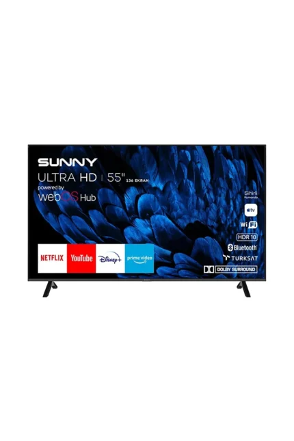 Sunny SN55FMN252 55" 139 Ekran Uydu Alıcılı 4K Ultra HD Smart LED TV